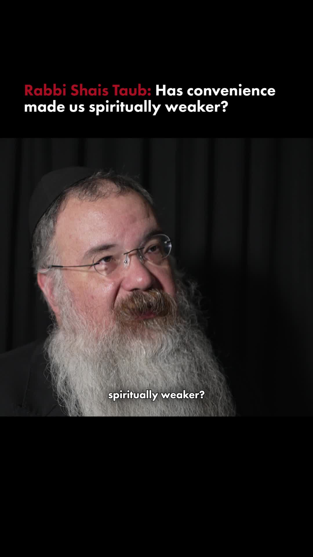 @Rabbi Shais Taub