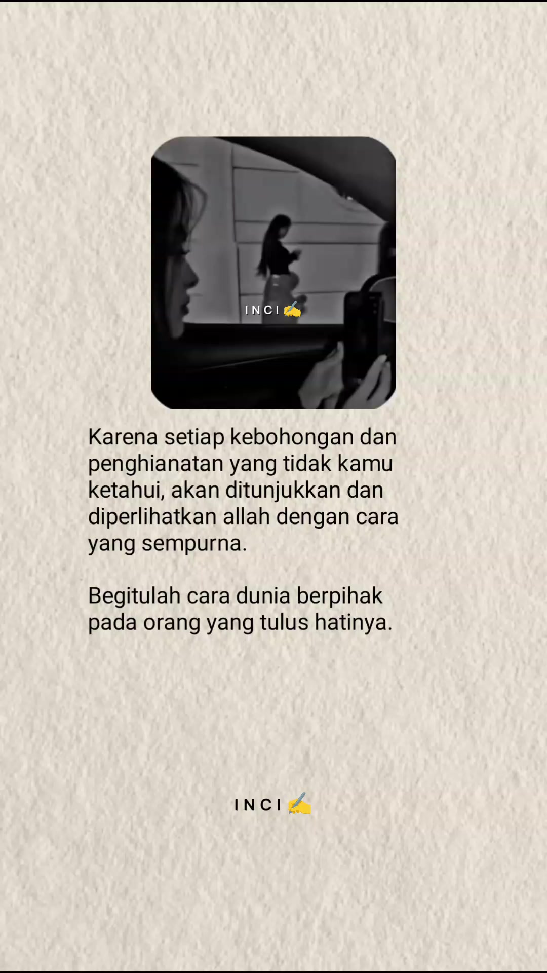 @I N C I ✍️