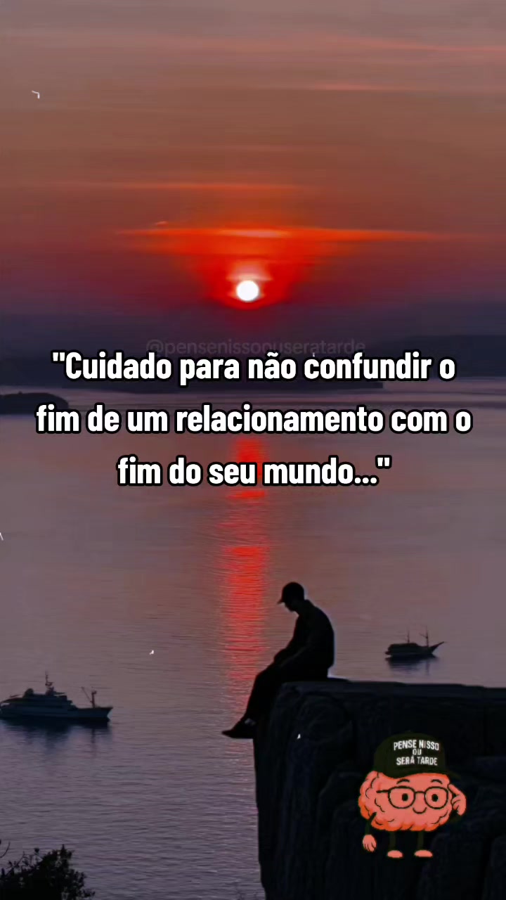 @Pense Nisso ou Ser&aacute; Tarde