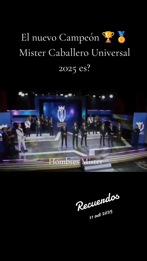 @Hombres Mister Official