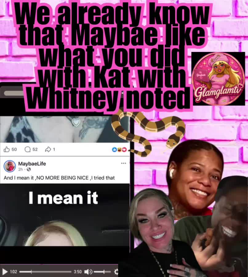 @glamglamtv 🩷🖤🩷🖤