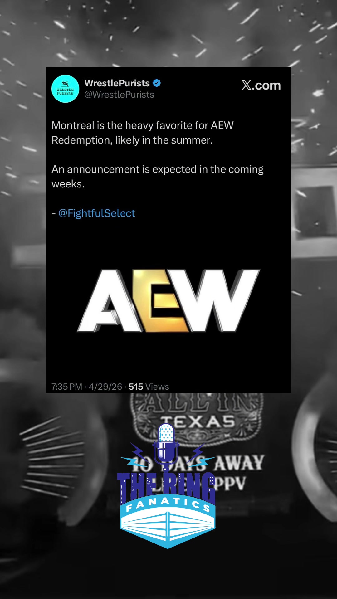 @The Ring Fanatics