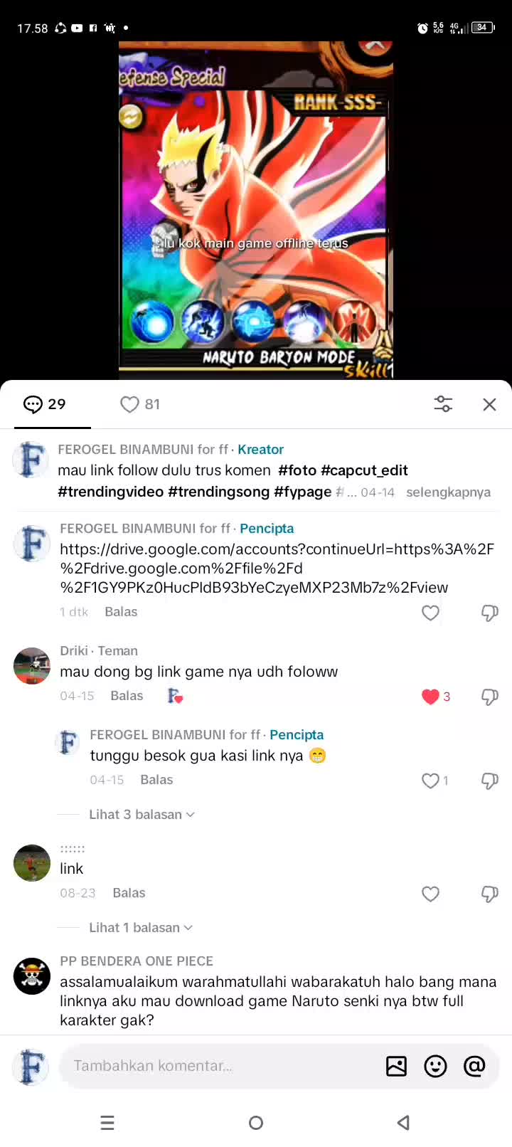 @FEROGEL BINAMBUNI for ff