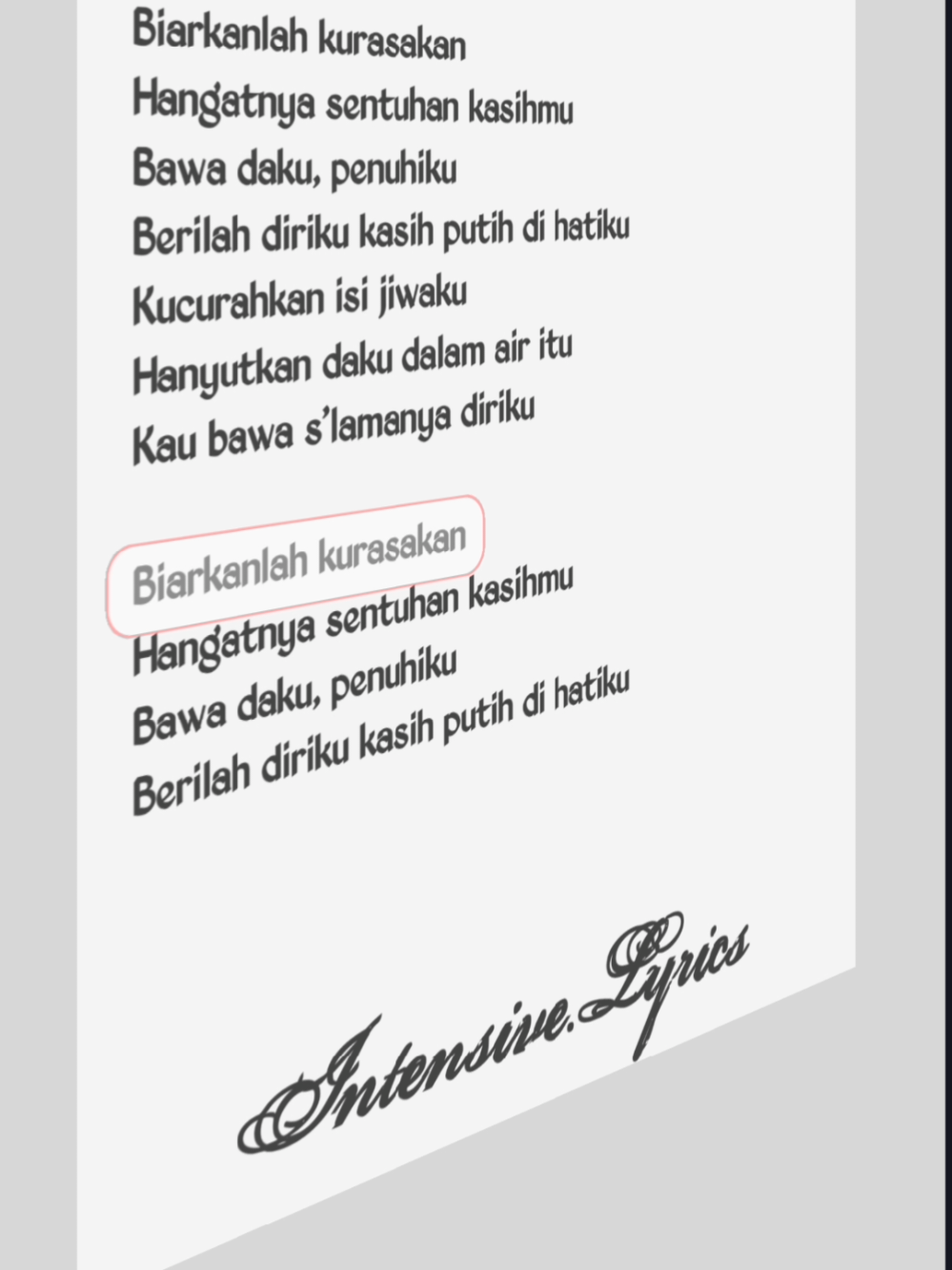 @Intensive.Lyrics