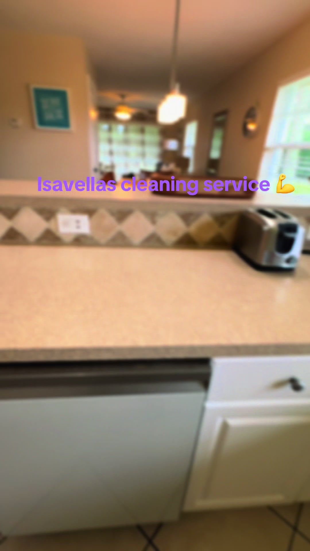 @Isavella&rsquo;s cleaning service 💪
