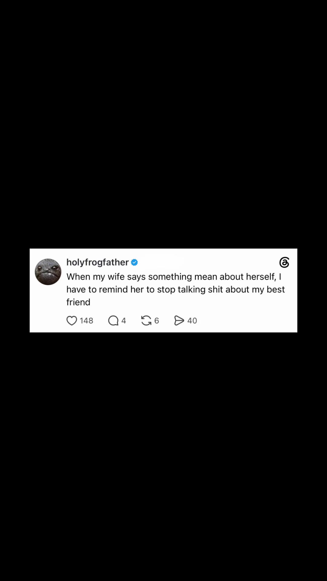 @Holy Frog Father