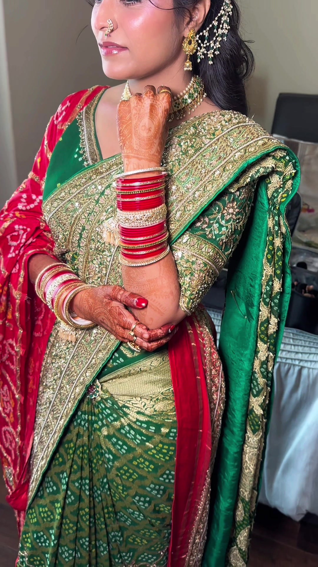 @Glam Henna Saree
