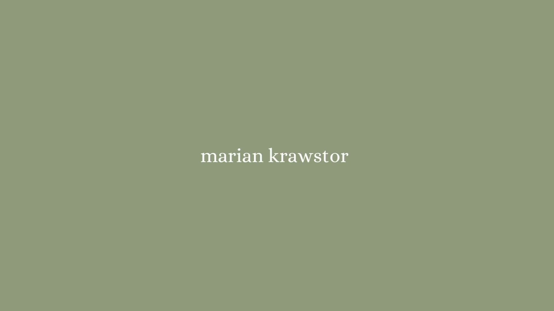 @marian krawstor