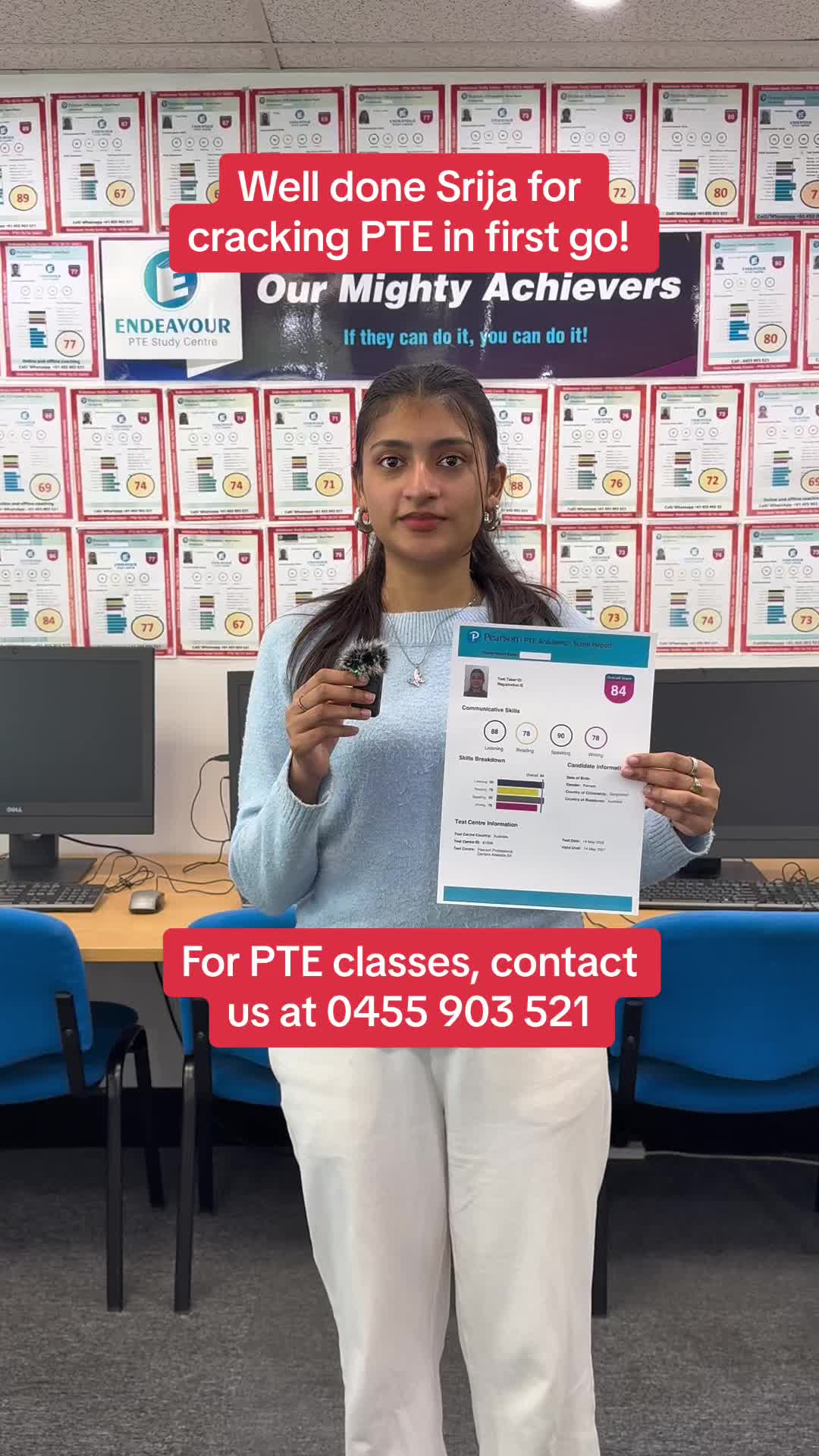 @Endeavour PTE/NAATI/IELTS
