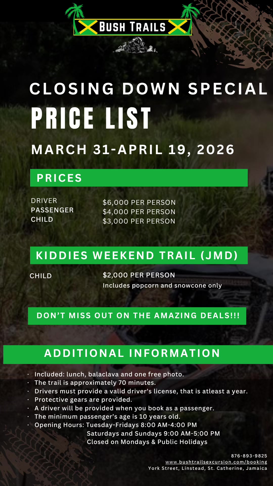 @Bush Trails Excursion Tours