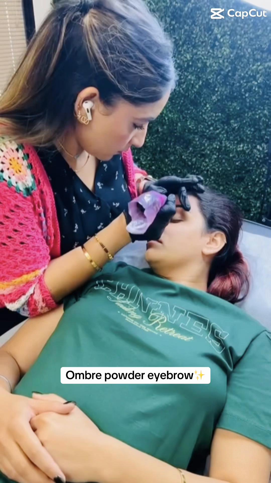 @Brows by Kiran | ombre powder