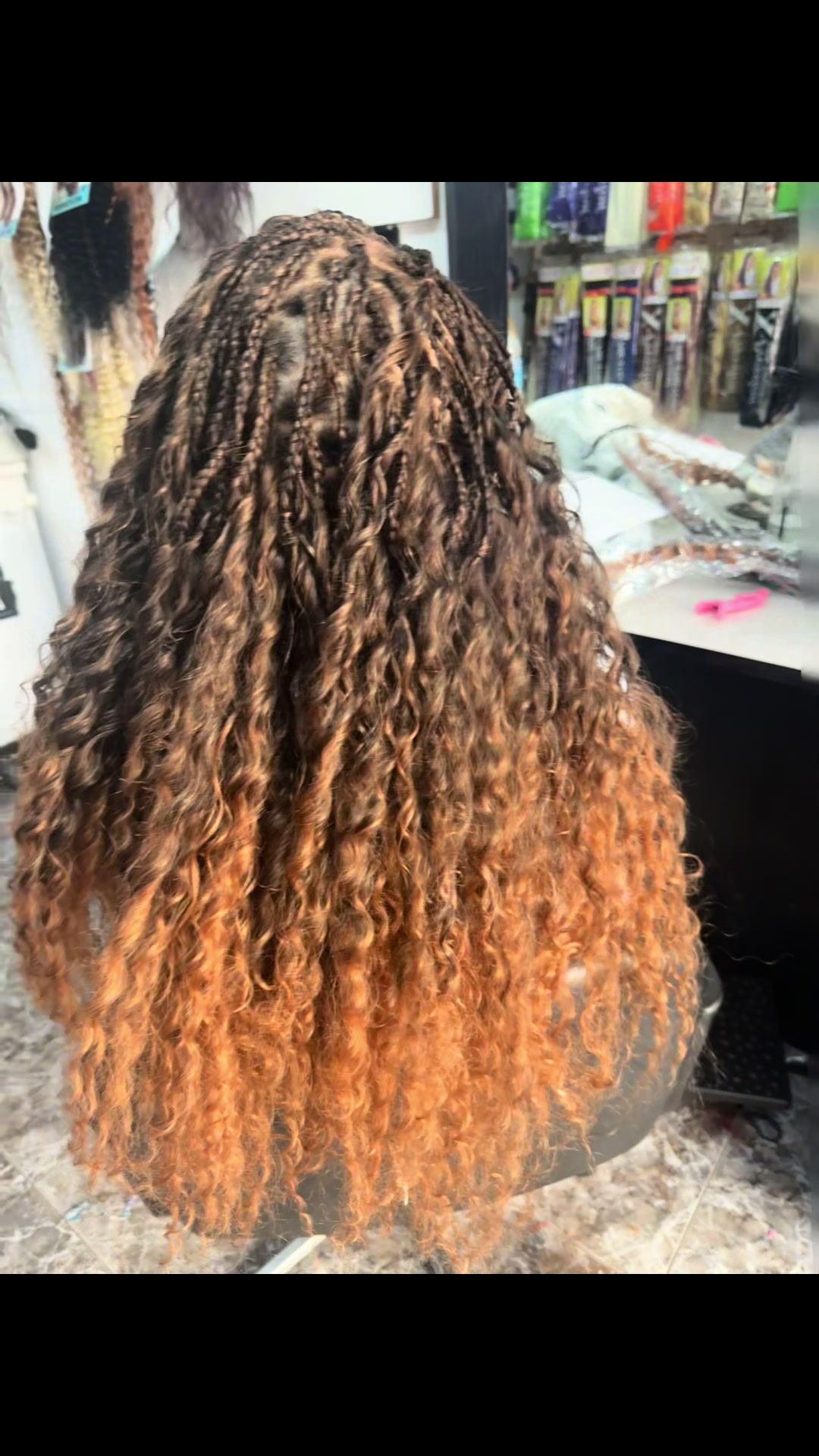 @Astou Extensi&oacute;nes Hair Trenzas