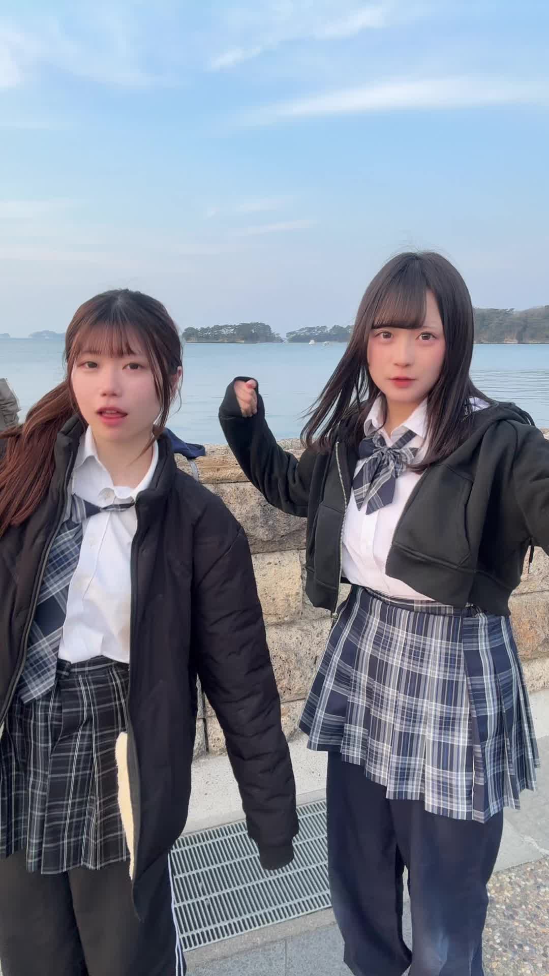 @仙台の女子高生