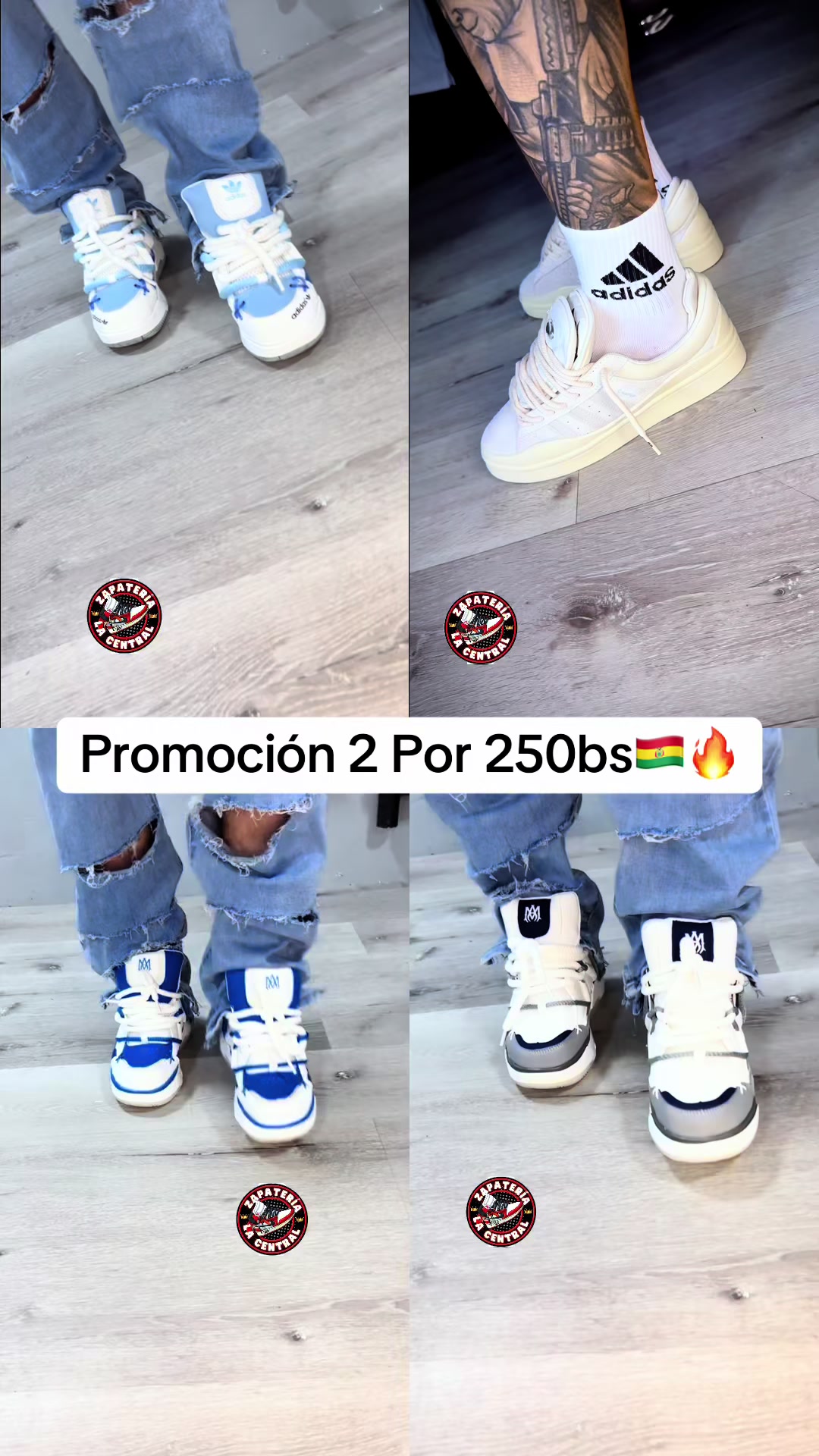 @Zapatillas central”🇧🇴”