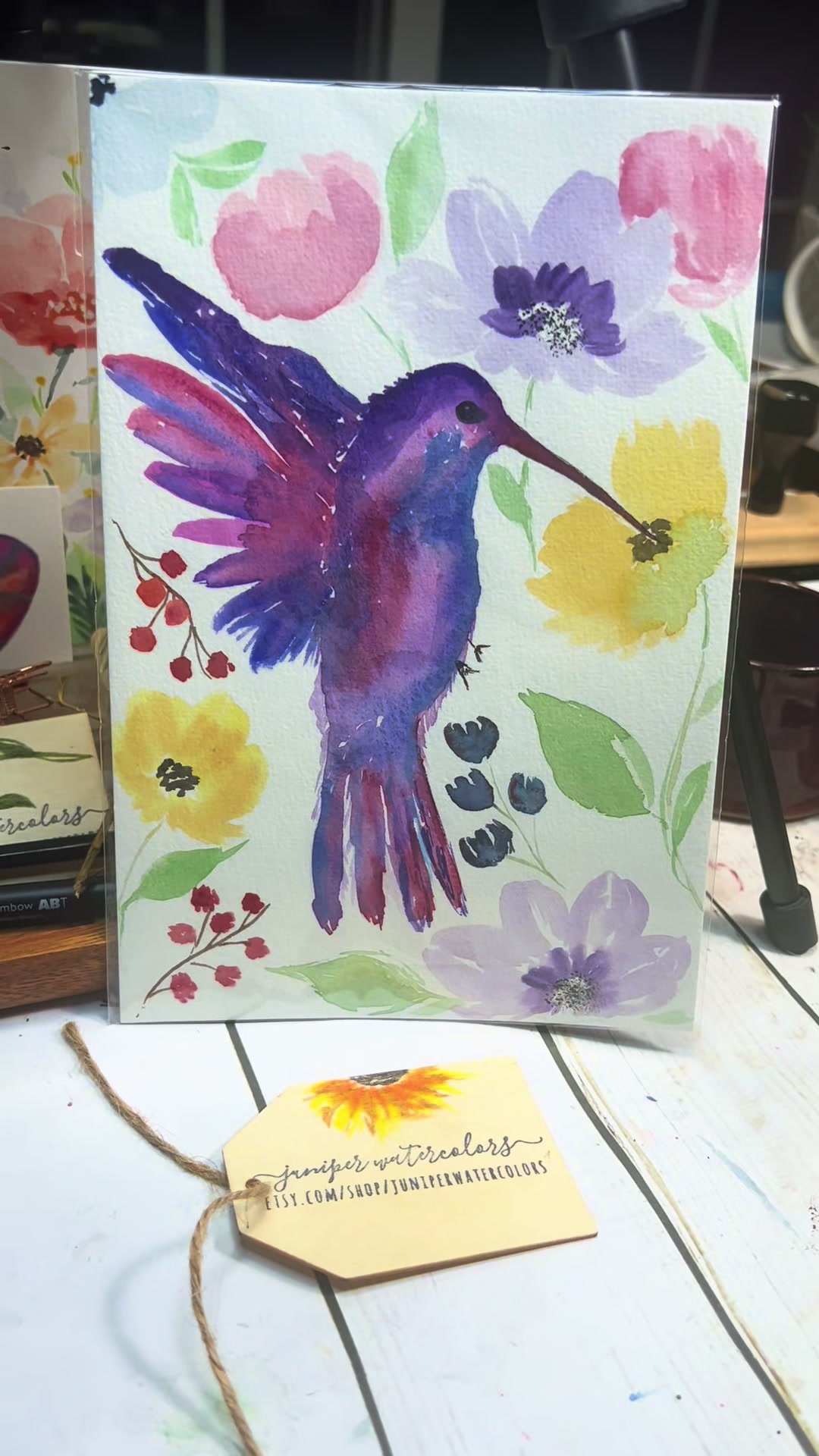 @Juniper Watercolors