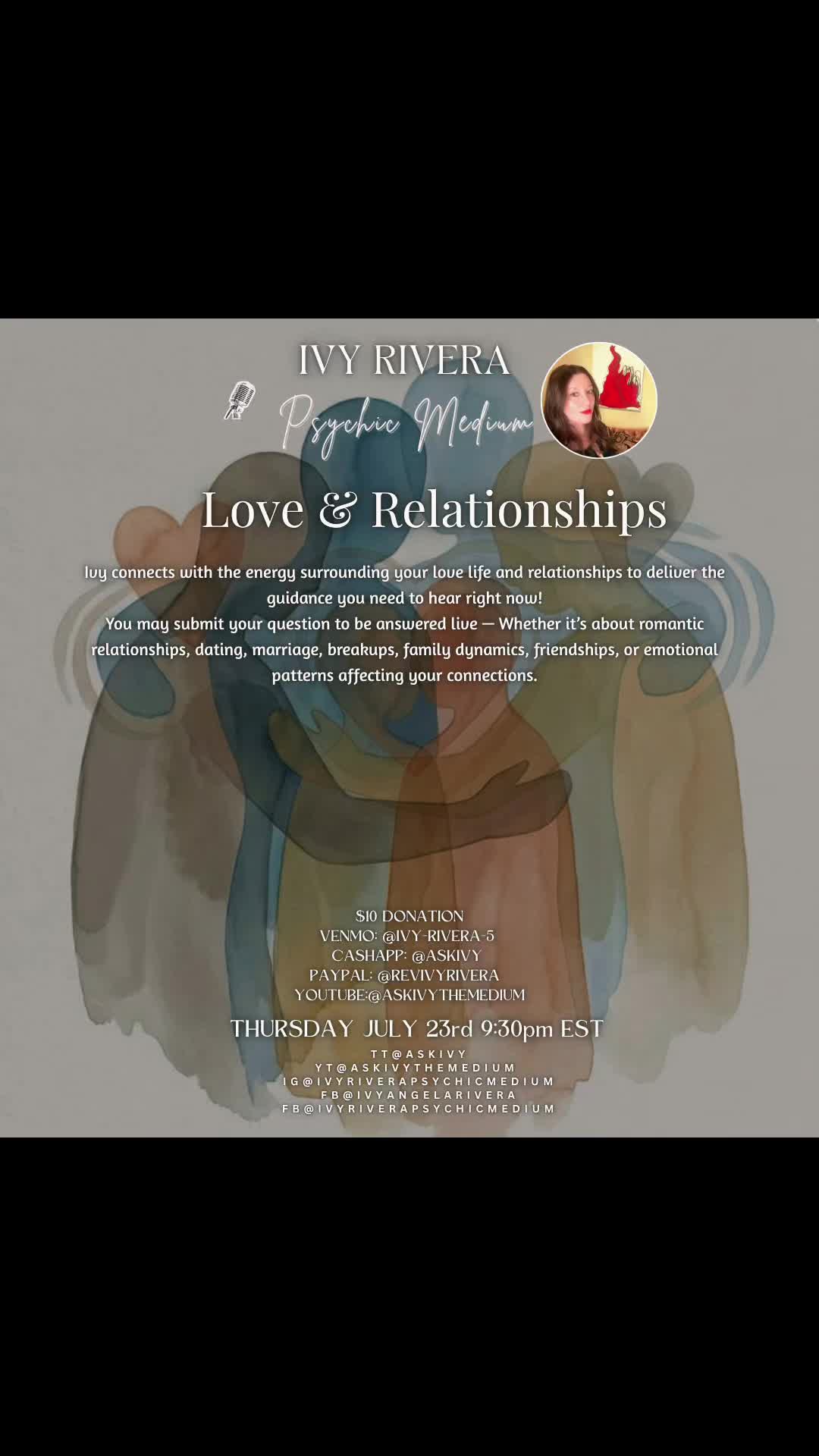 @Ivy Rivera | Psychic Medium