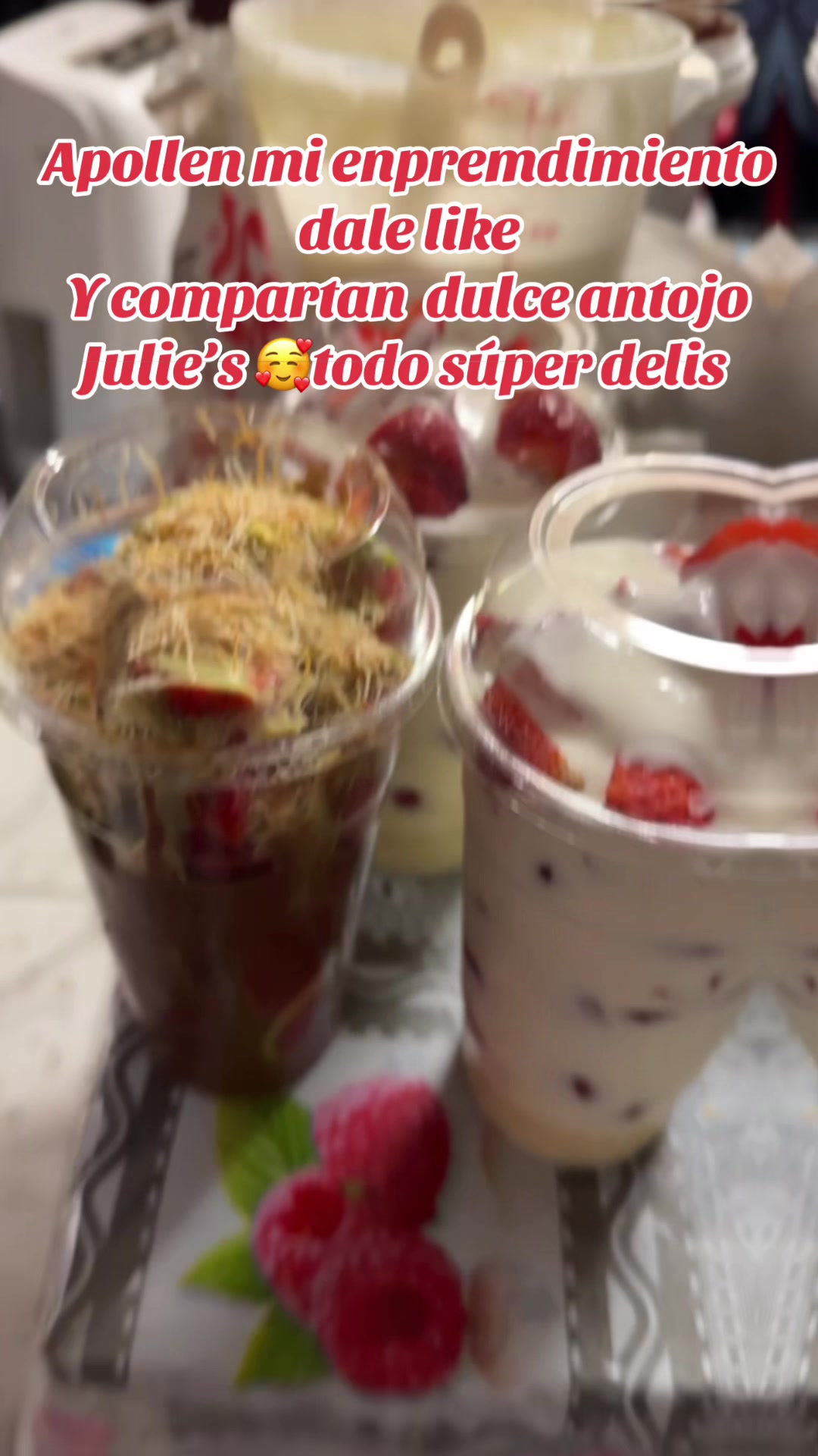 @Dulce antojo Julie’s 🍓🍰🍓🍰
