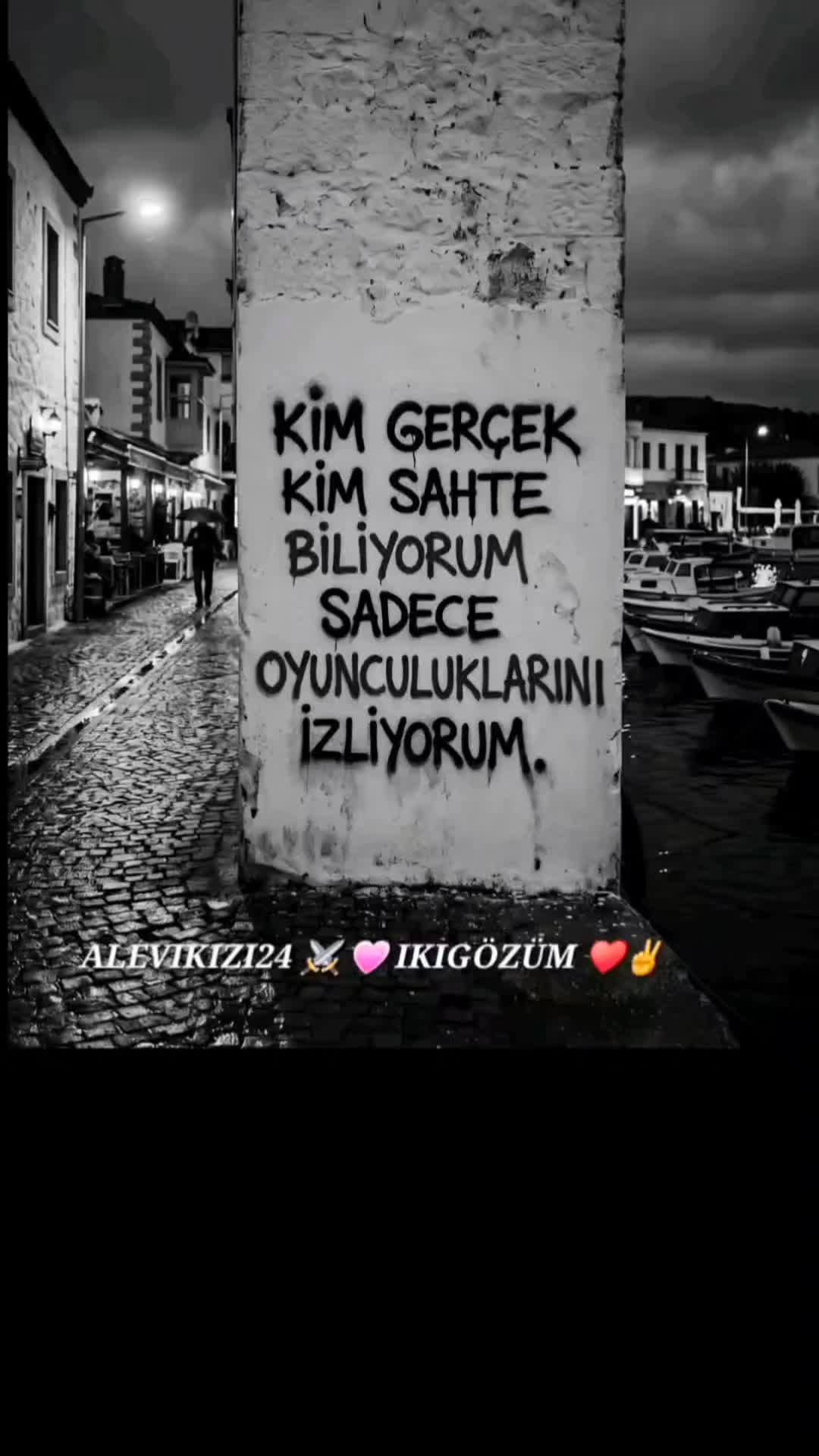 @⚔️ALEVİKIZI24💞İKİ GÖZÜM❤️✌️