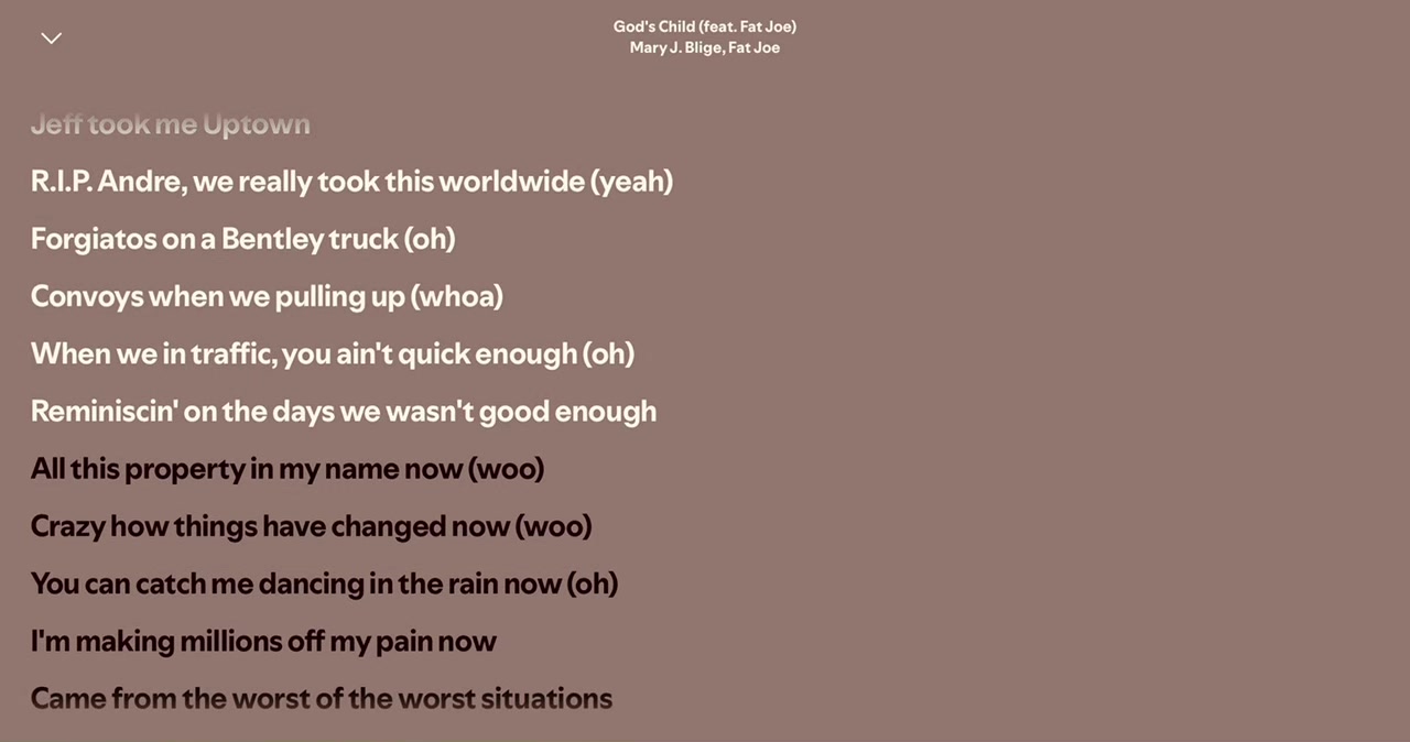 @Spotify Song Lyrics