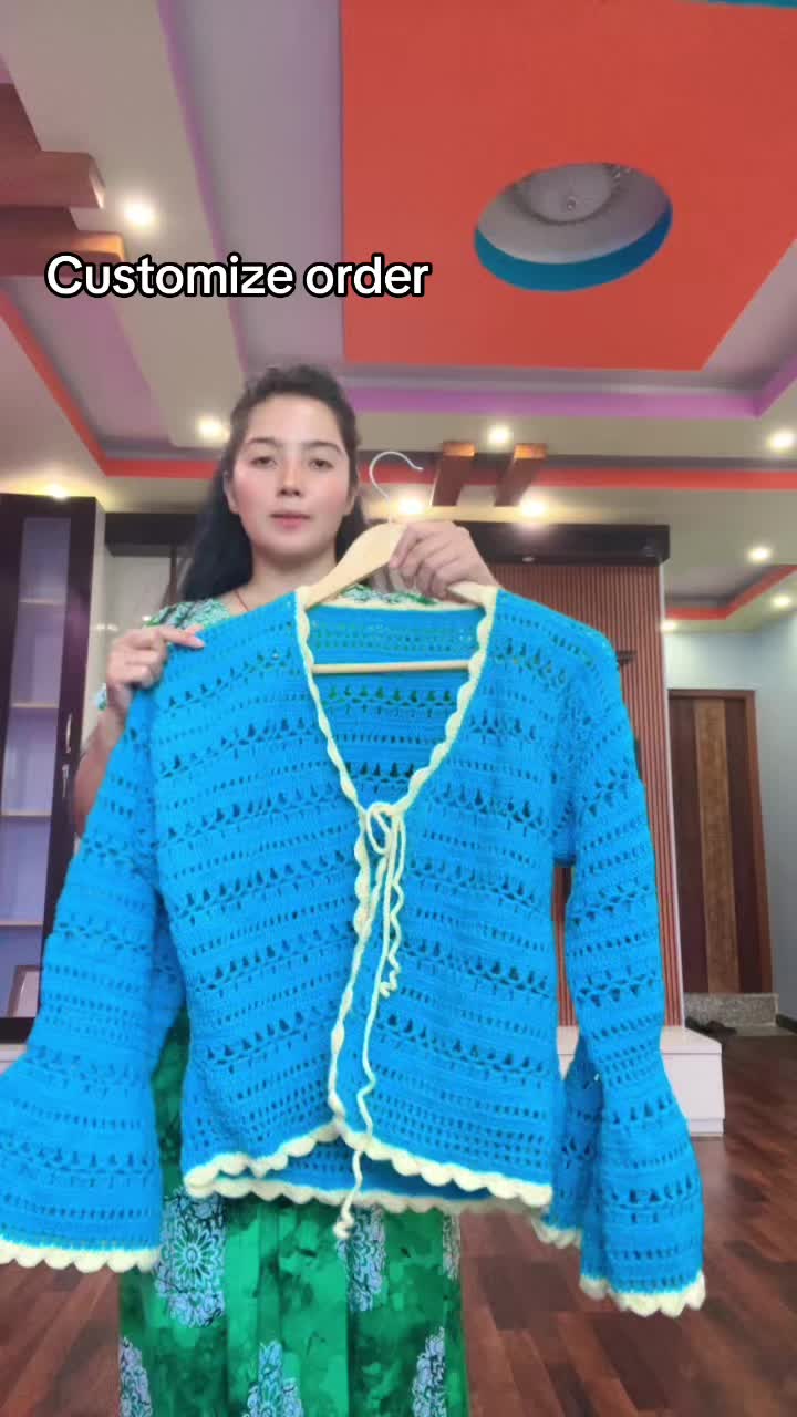 @reena's crochet crop top