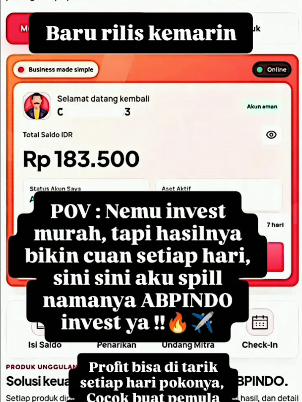 @cacha investasi