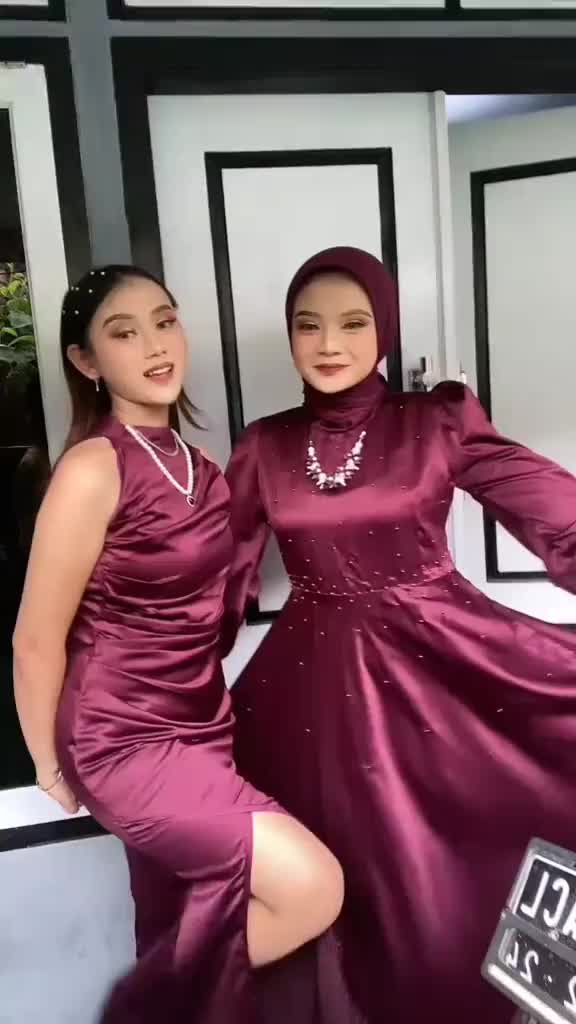 @REKOMENDASI DRESS SATIN❤️❤️❤️