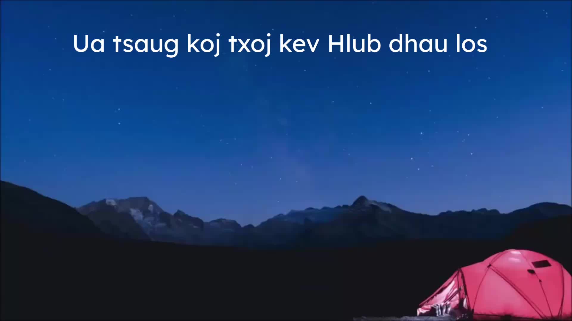 @Tus hlub tiag