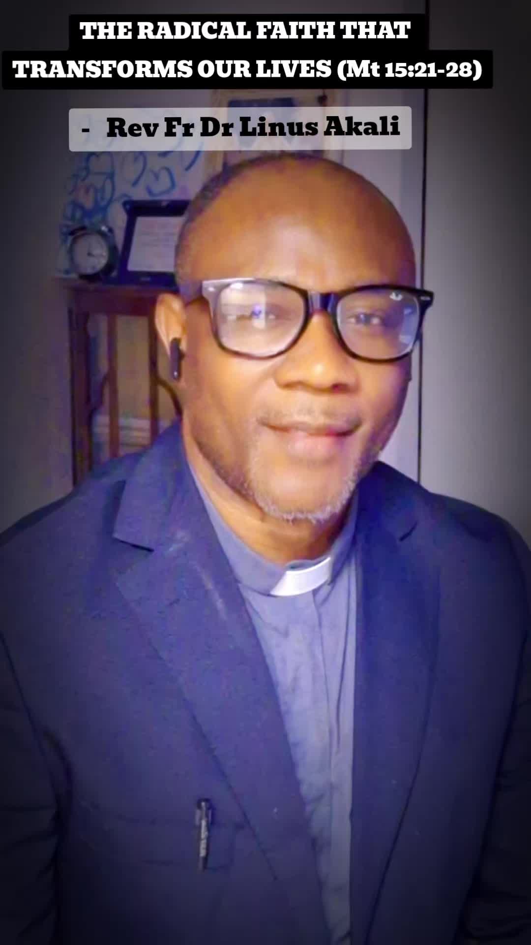 @Fr Dr Linus Akali