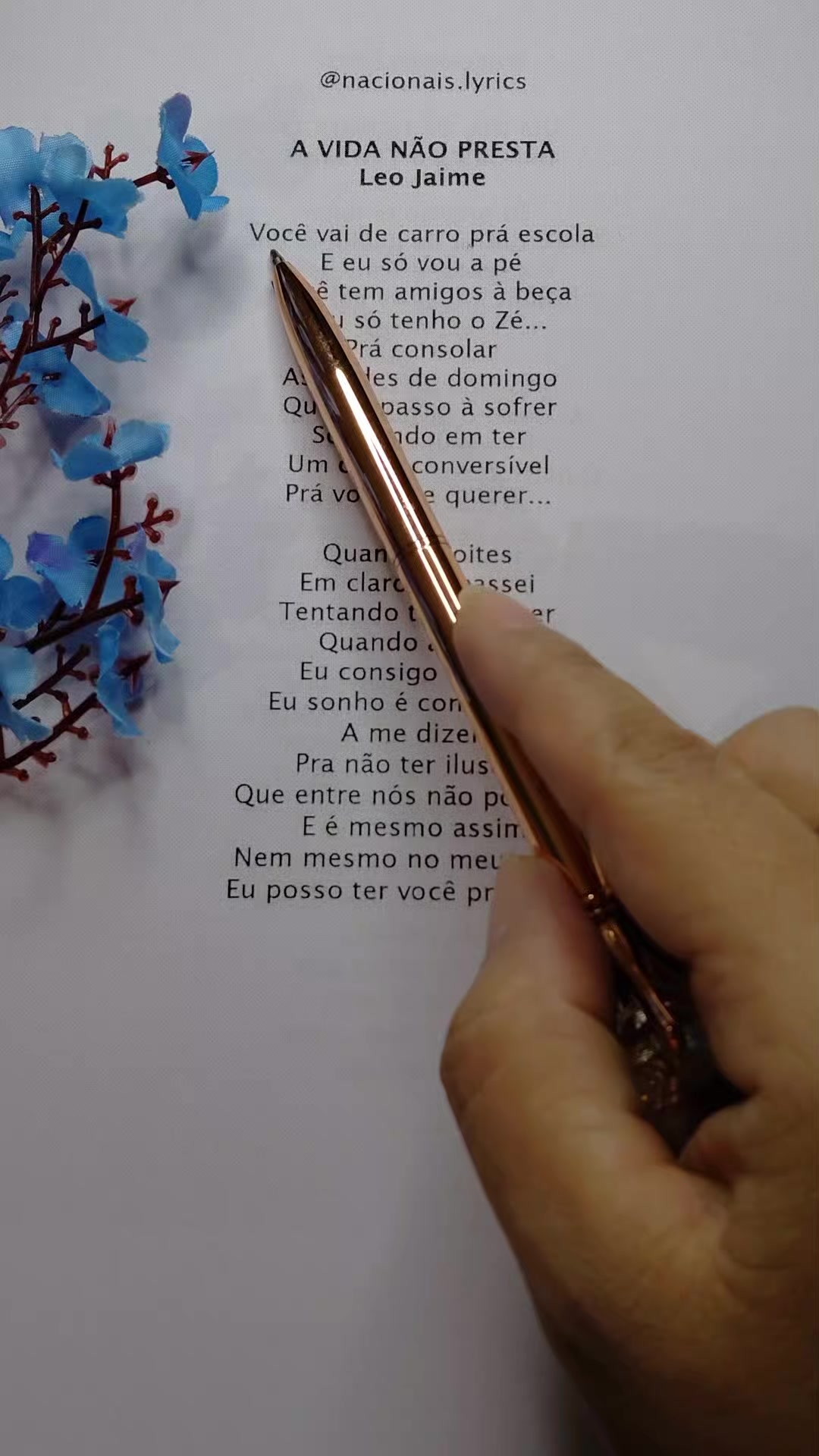 @nacionais lyrics