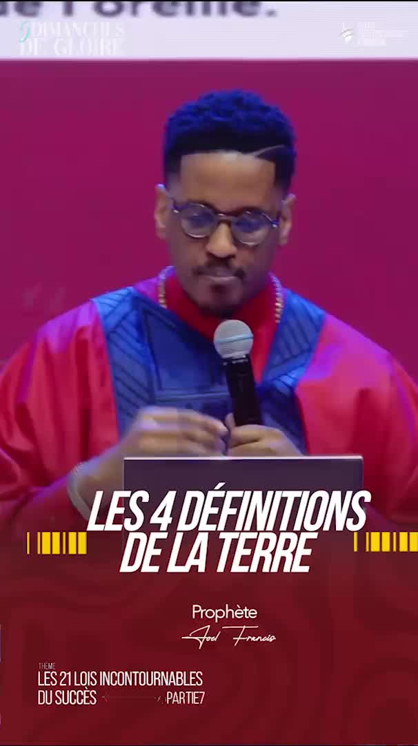 @Prophète Joël Francis Tatu