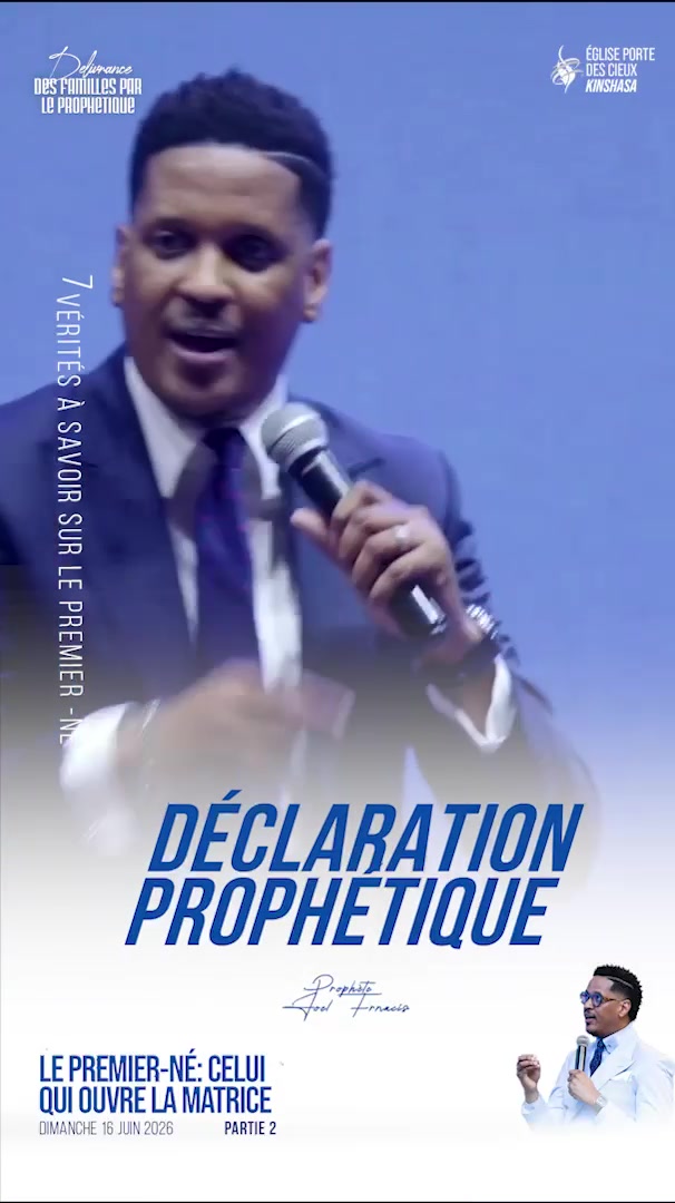 @Proph&egrave;te Jo&euml;l Francis Tatu