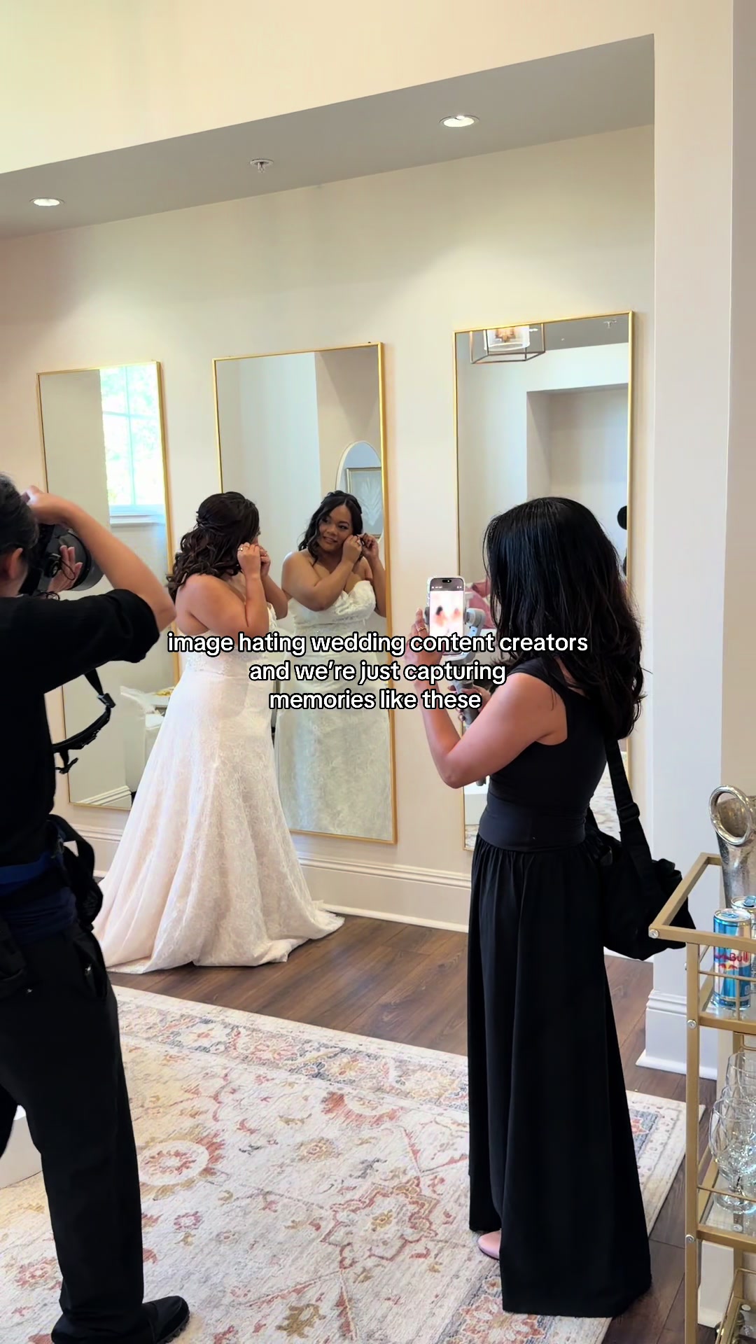@With the Bride