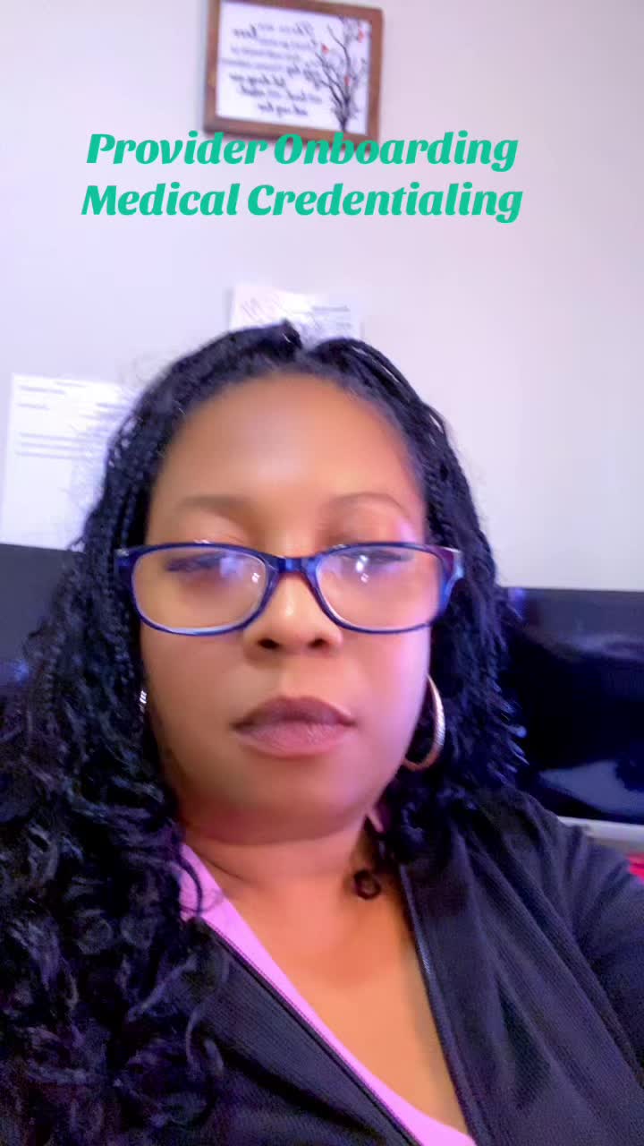 @Shonda The Credentialing Pro