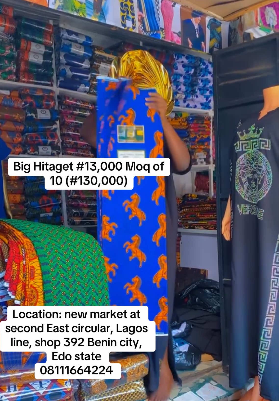 @HOME OF TEXTILE &GELE IN BENIN