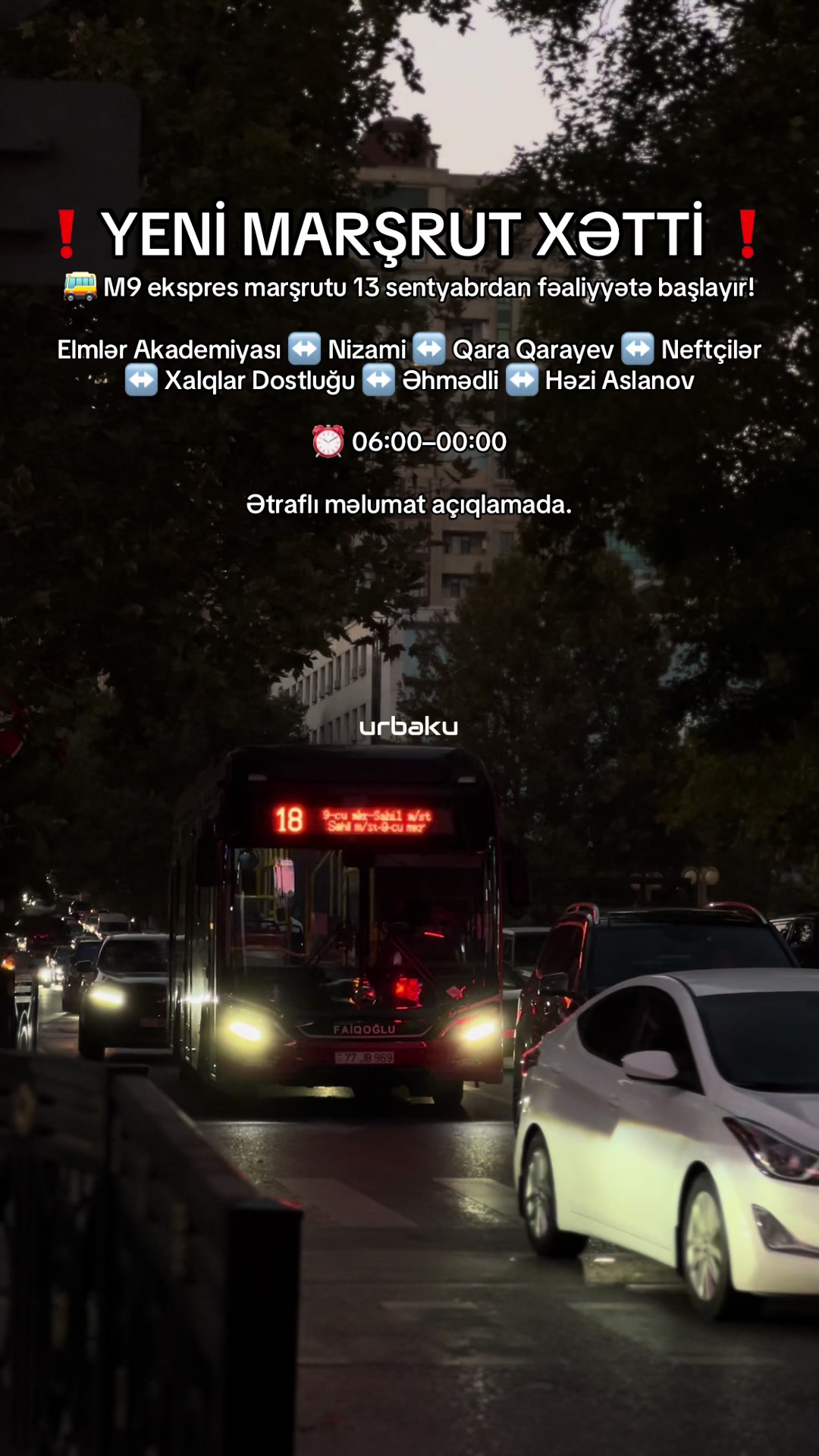 @Urban Routes Baku