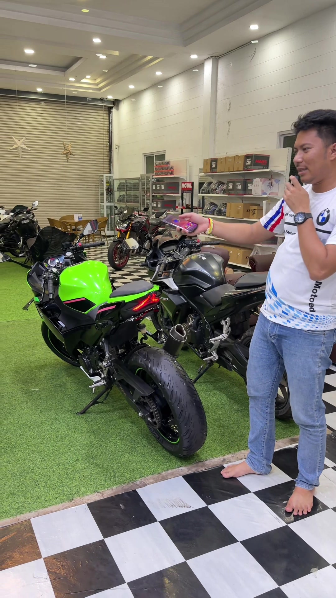 @Ko Aung - Motorbike Shop YGN