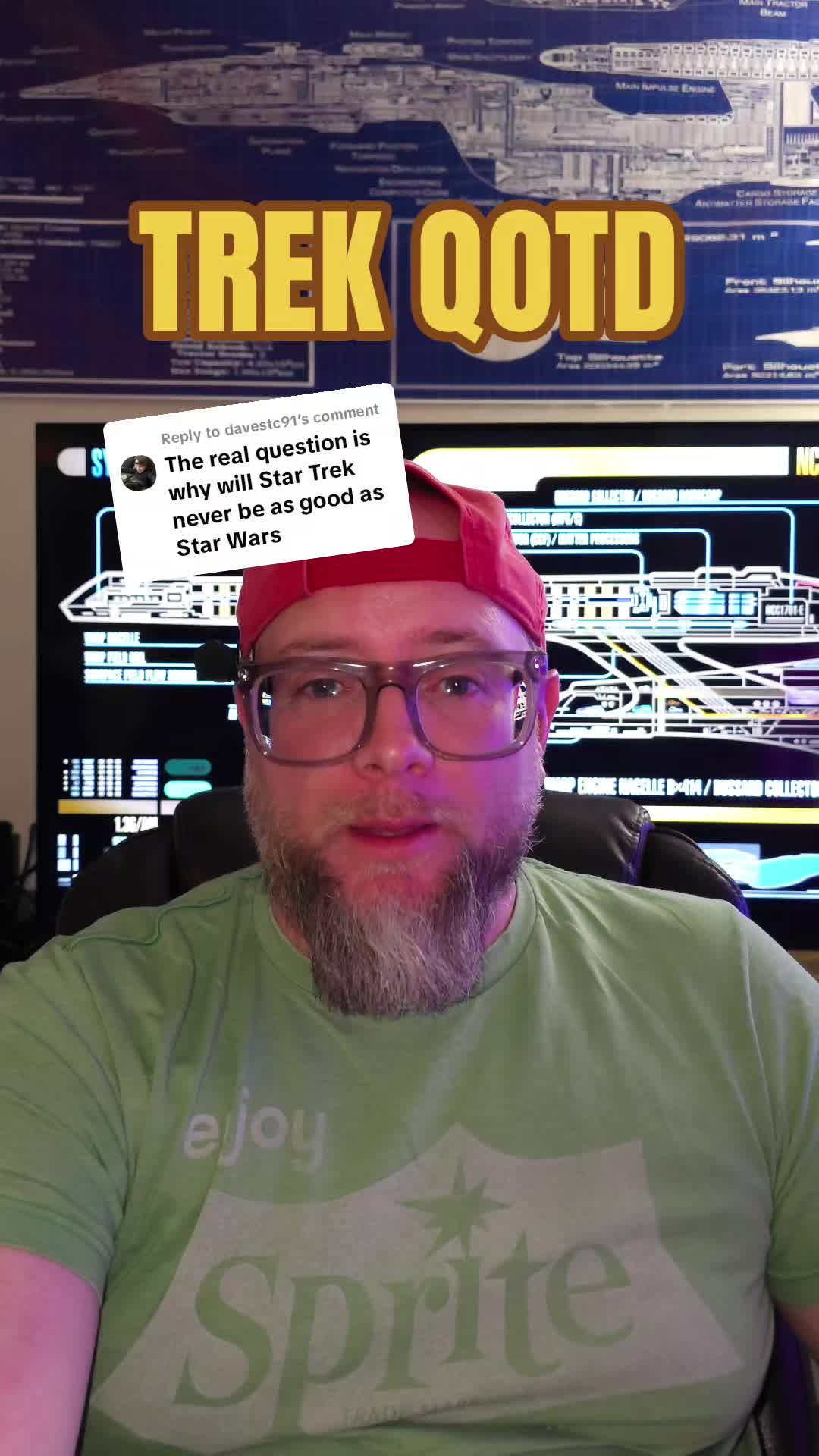 @Darin is a Trekkie 🖖