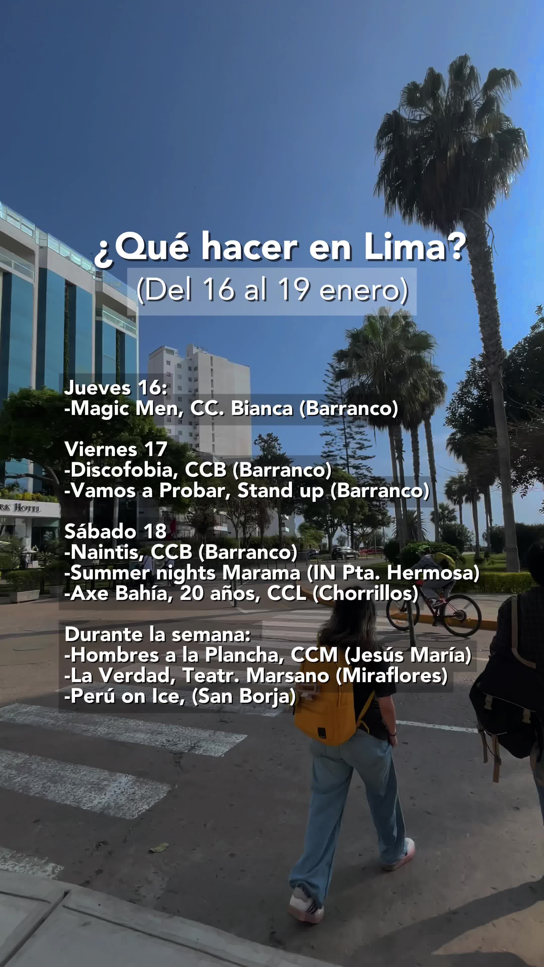 @Qu&eacute; Hacer En Lima