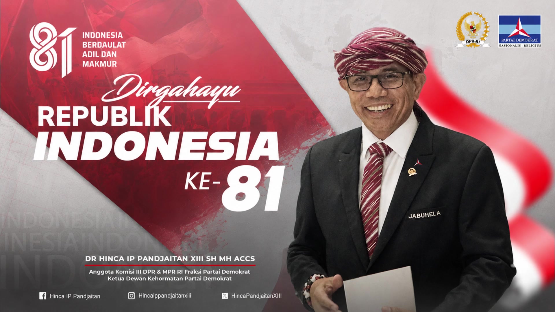 @Hinca Pandjaitan XIII