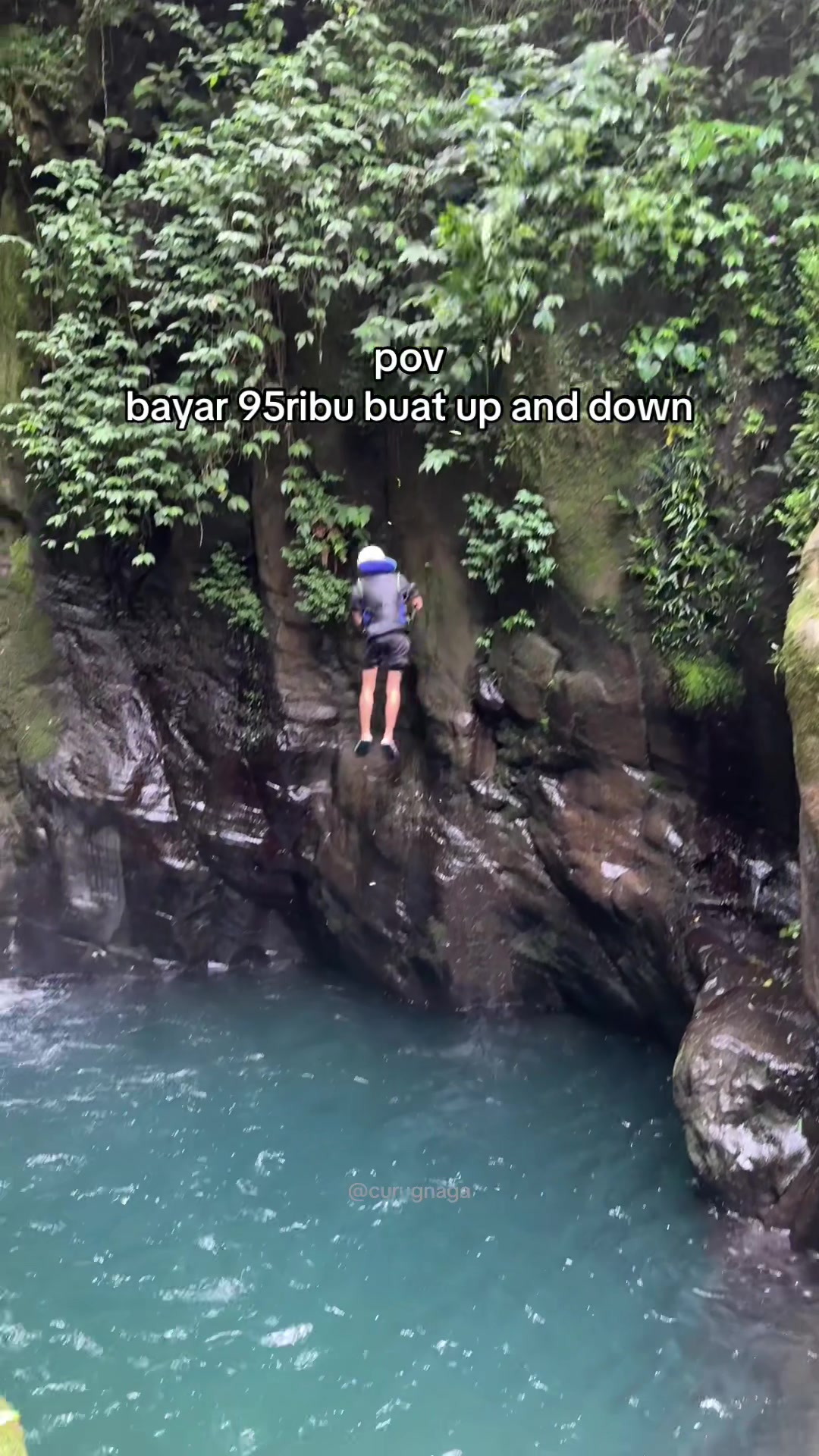 @Curug Naga Treking Bodyrafting