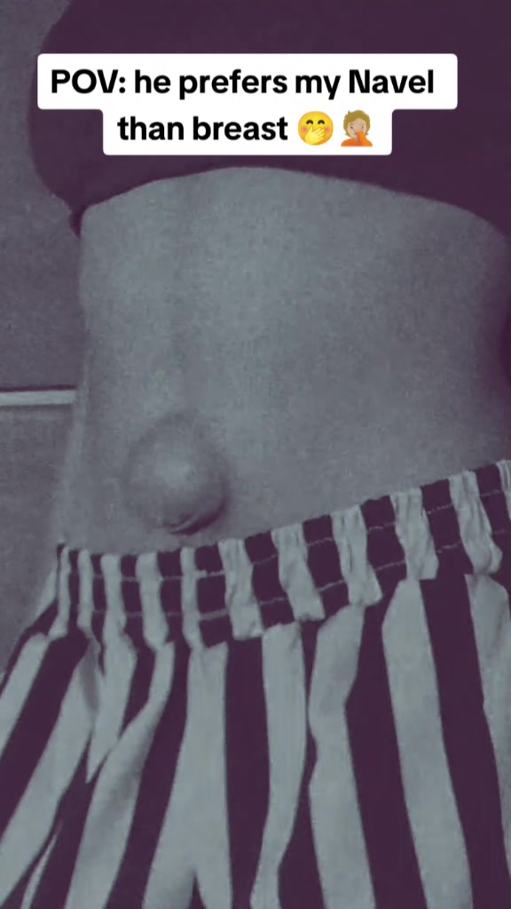 @Her navel