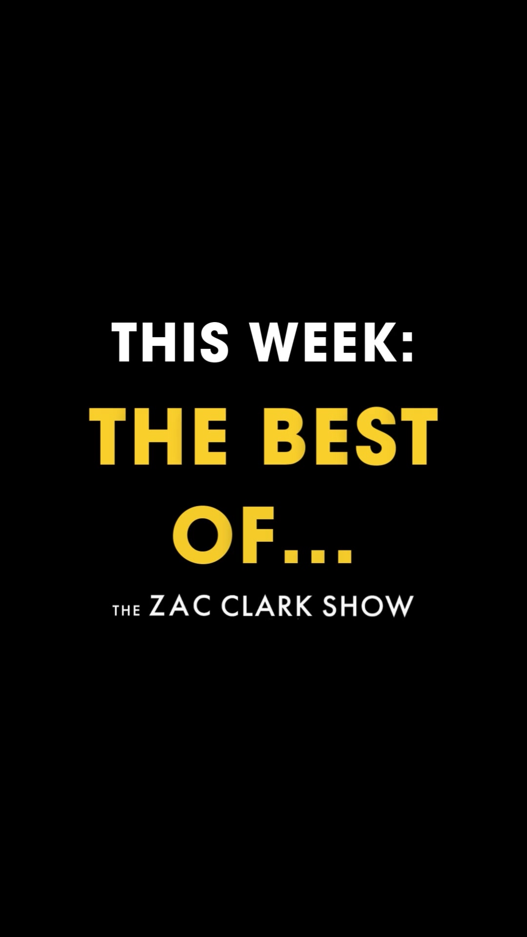 @The Zac Clark Show