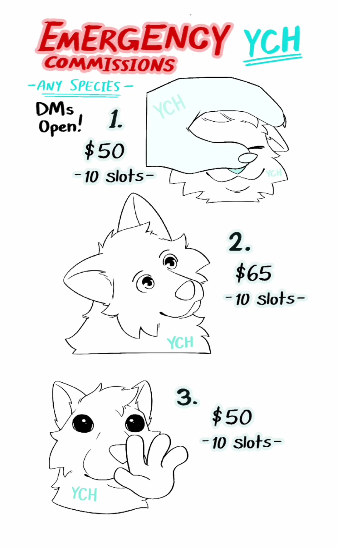 @Burnt Fox Toast - COMMS OPEN