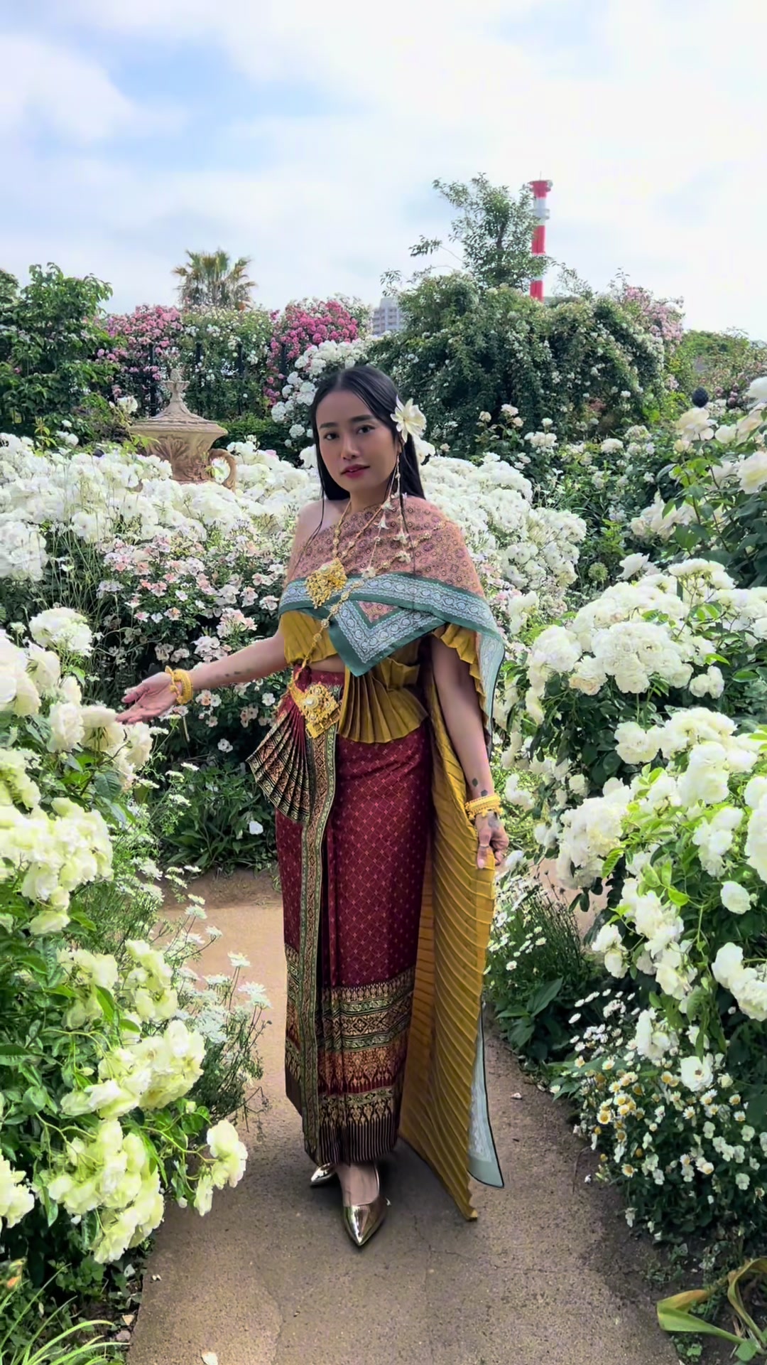 @ฝ้ายที่ปลูกกุหลาบโคตรเยอะ