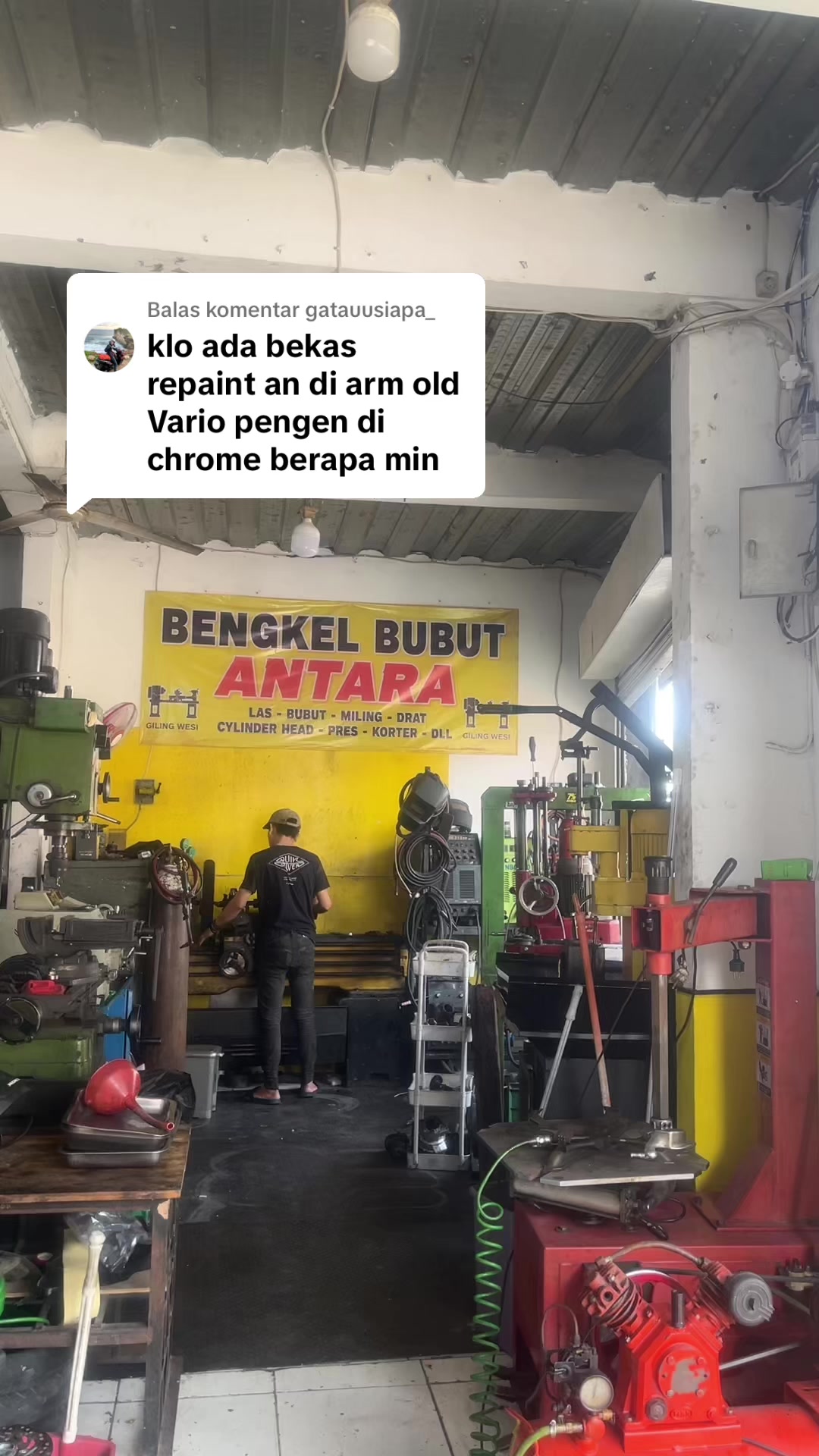 @WORKSHOP ANTARA MOTOR