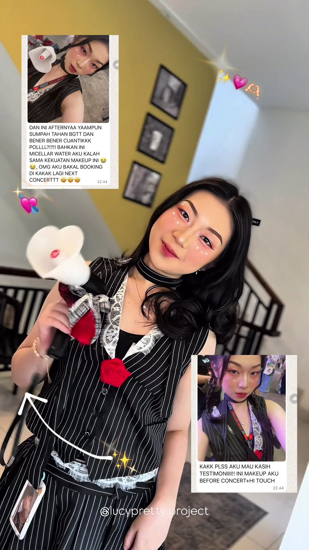 @Lucypretty | Makeup Konser
