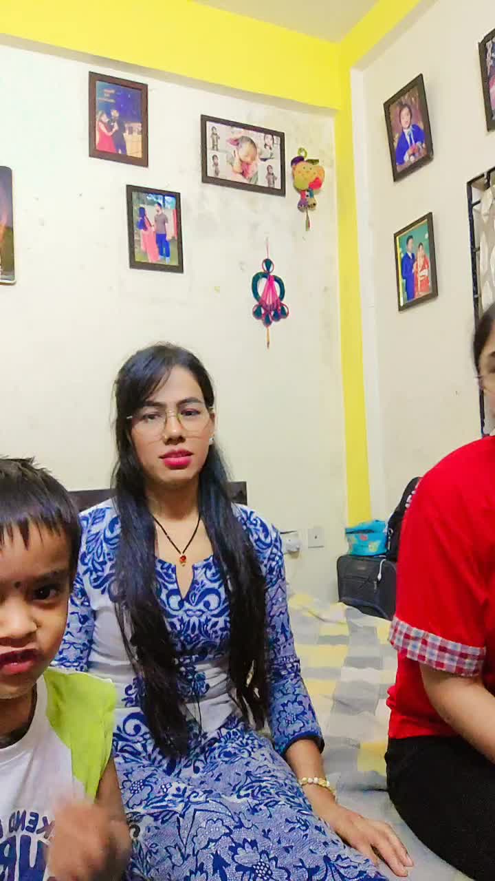 @Aadi & Aayu  Mom 🤗❤️💝