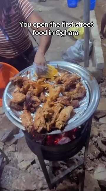 @STREET FOOD IN OGHARA