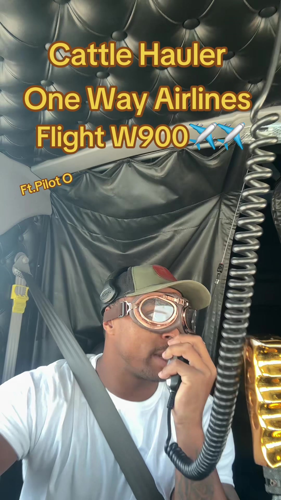 @Trucker O 👨🏾&zwj;✈️✈️✈️🚛