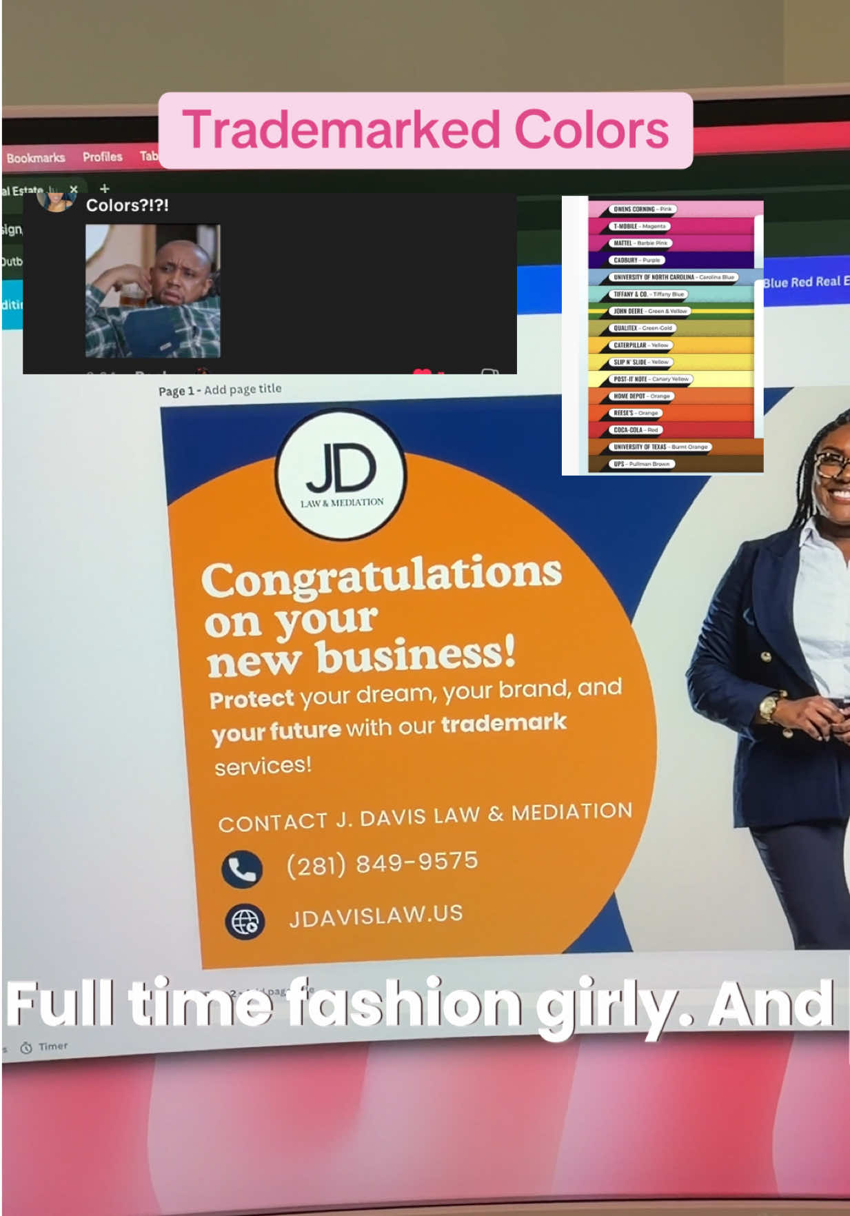 @J. Davis|Atty & Fashion Girly